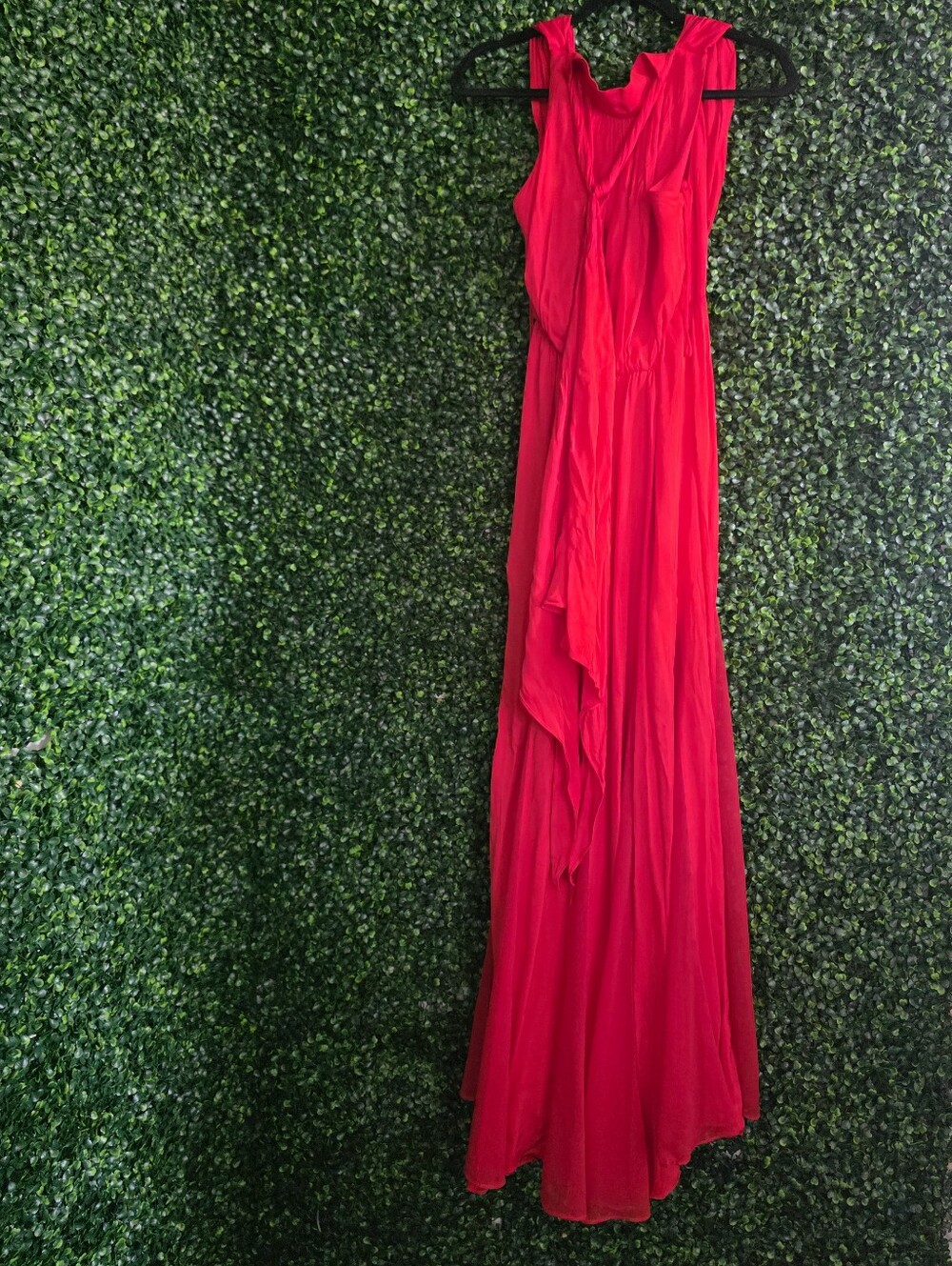 Alice + Olivia Womem's  Crimson Sleeveless Maxi Dress Size 0